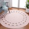 Safavieh 6 x 6 ft. Cape Cod Round Area Rug, Pink CAP225U-6R - alternate 3
